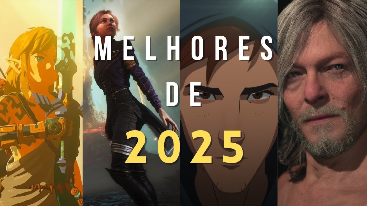 Os MELHORES JOGOS que eu ZEREI em 2025!