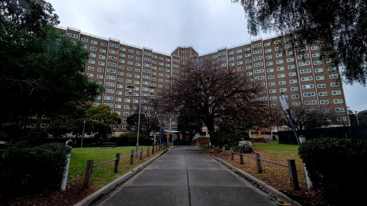 One public housing tower to remain in hard lockdown following 53 positive cases
