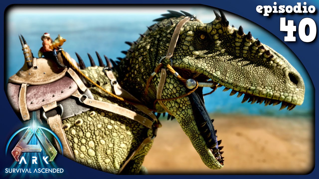 CARCHARODONTOSAURUS, ENORME e TERRIFICANTE PREDATORE ! - Ark Survival Ascended | The Island | EP.40