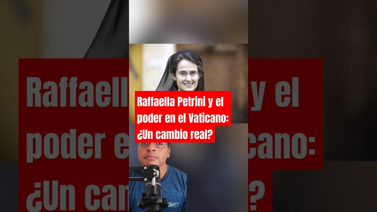 Raffaella Petrini: &iquest;Cu&aacute;nto poder tiene en el #Vaticano?