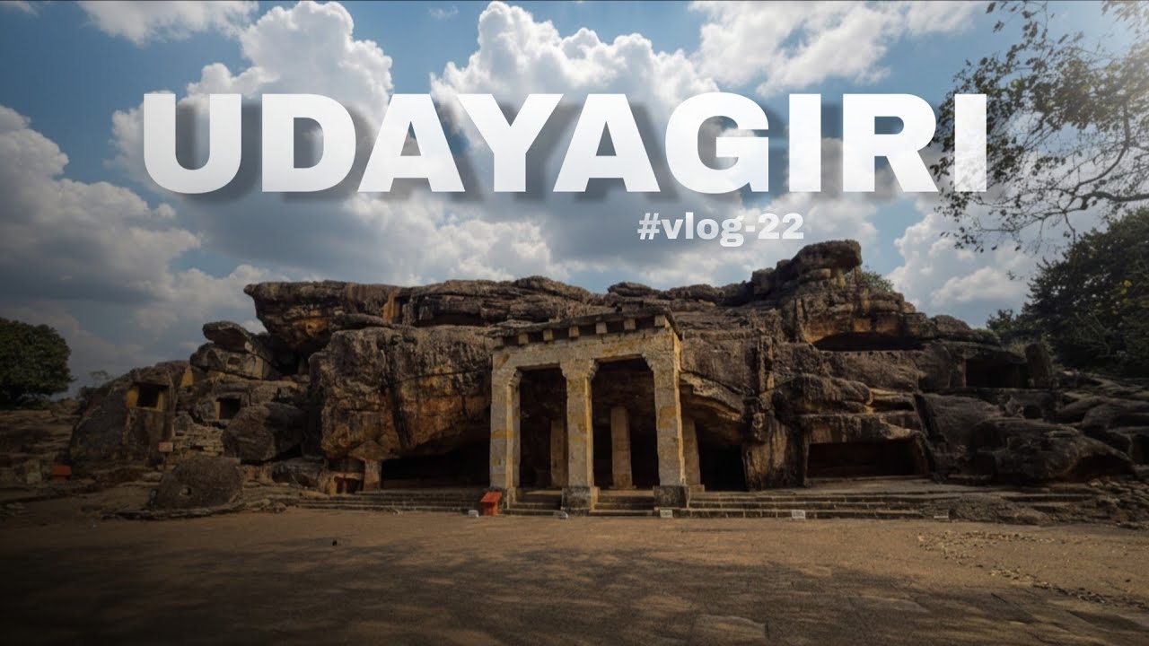 Explore the Hidden Joy of udaygiri Caves: A Vibrant Travel Vlog Adventure 🌄🎨