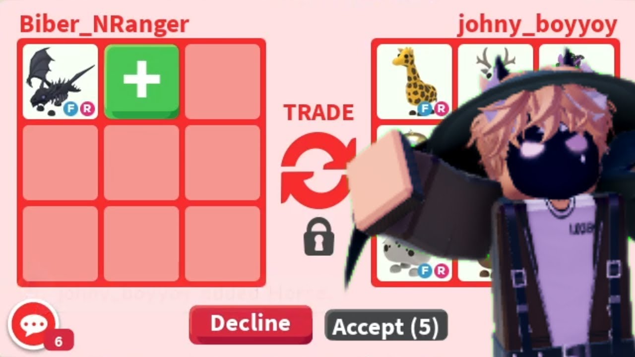 TRADING FR SHADOW DRAGON (Roblox Adopt Me!)