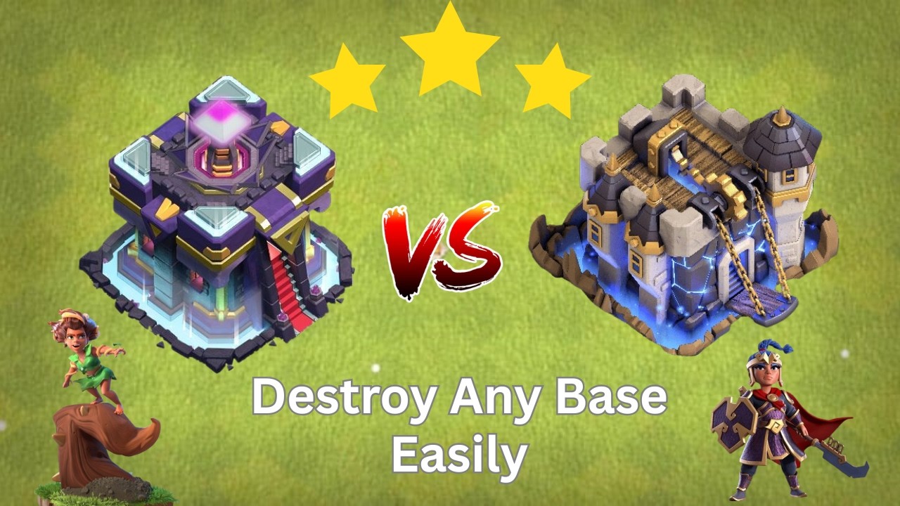 Th15 vs Th18| Easy 3 Stars with this BROKEN army| New Root Rider Strategy| #supercell #coc #gaming