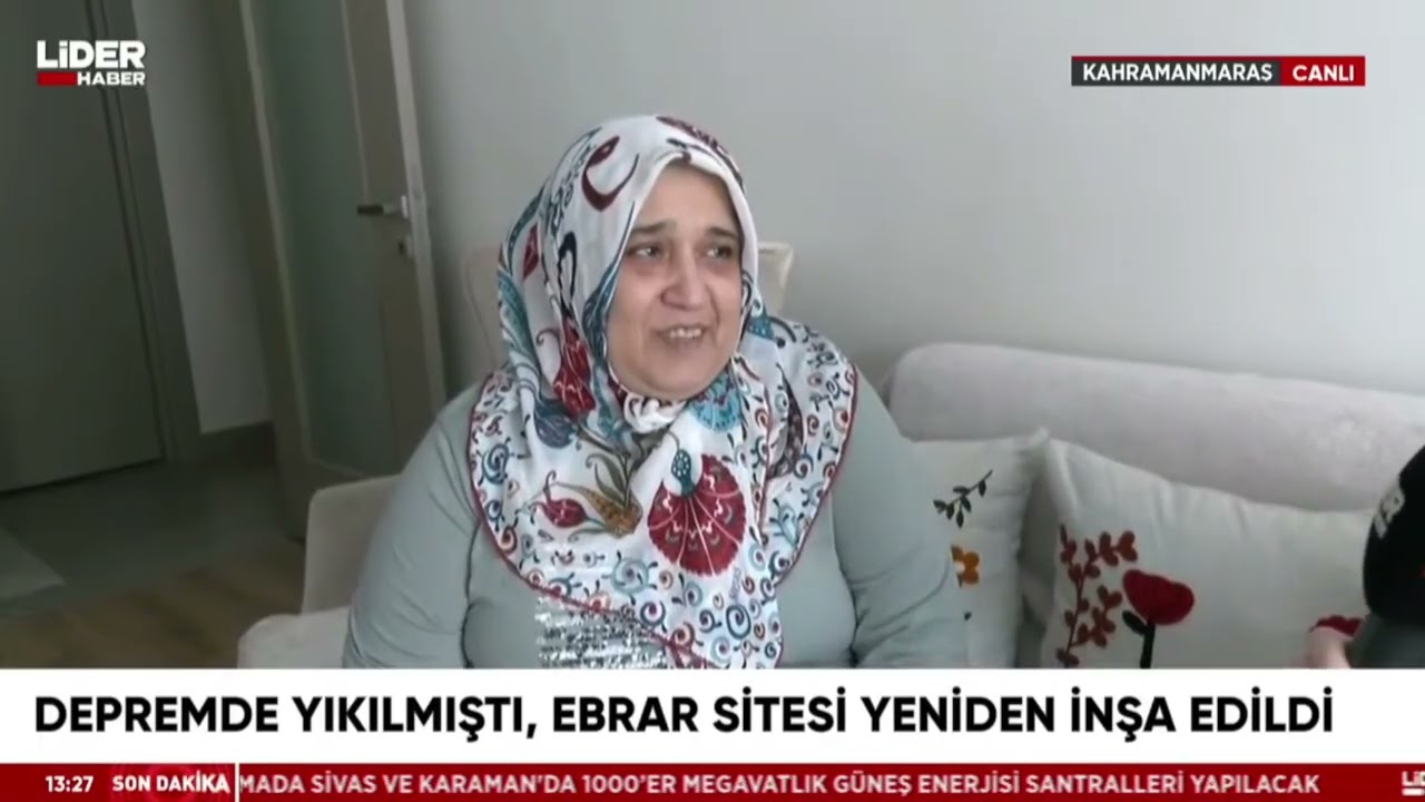 Asrın felaketinde 5 çocuğunu kaybeden Ebrar sitesi sakini Hayriye abla ile konuştuk