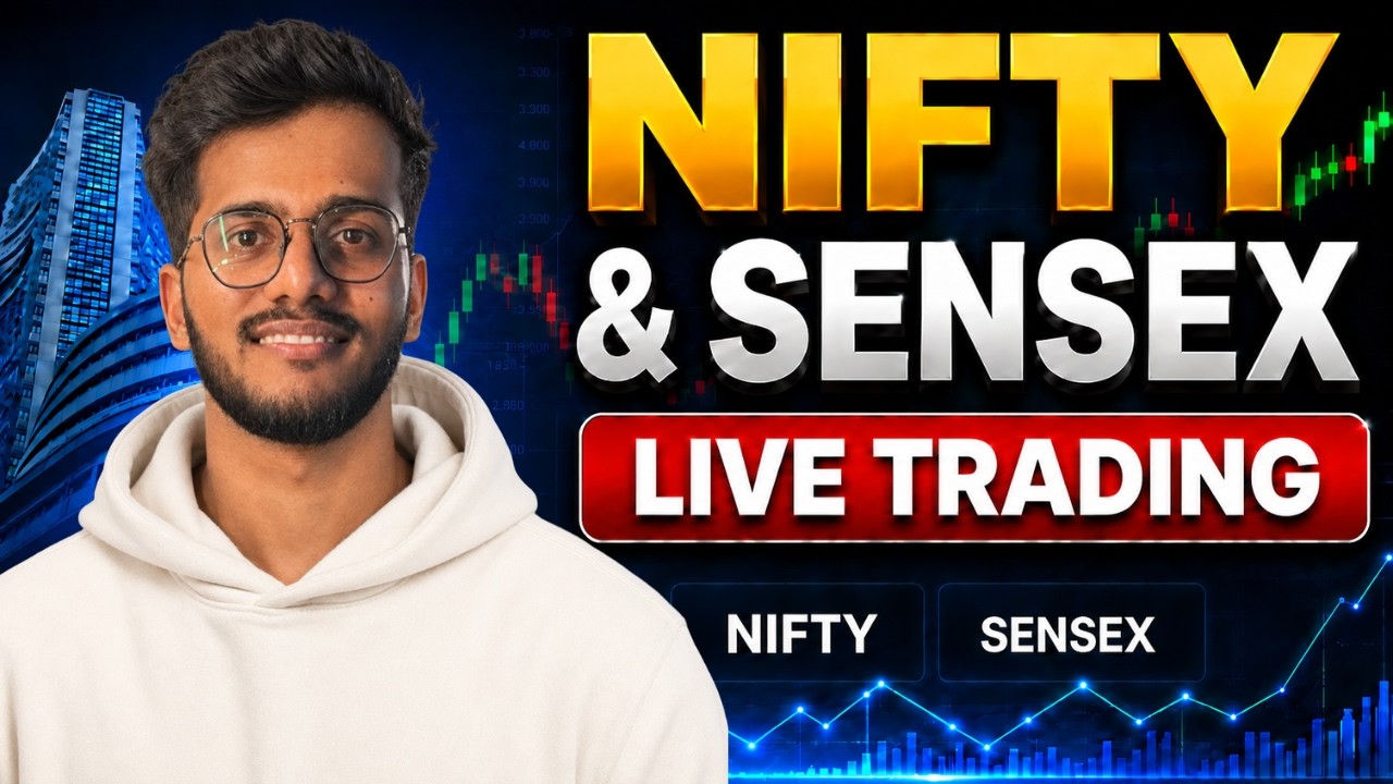 Nifty & Sensex Live Intraday Trading | Options Buying | 8th October | #livetrading