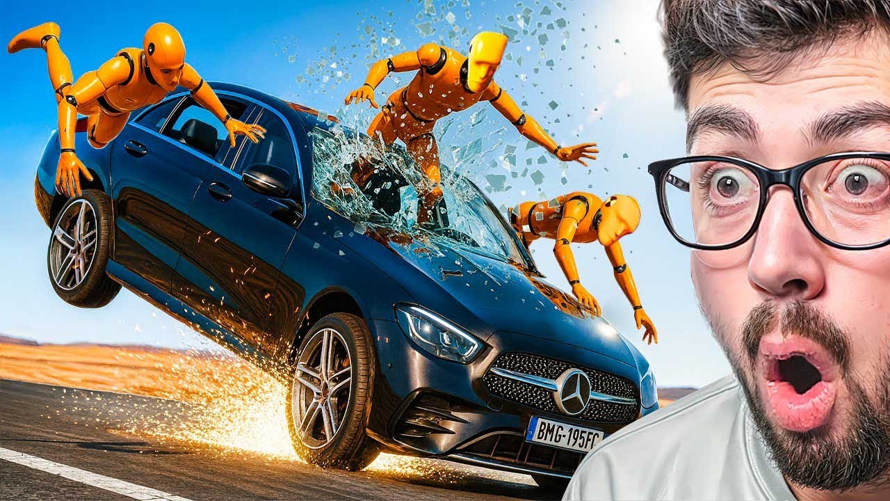 ACCIDENTES CON VUELTAS DE CAMPANA 😱 | BeamNG Drive