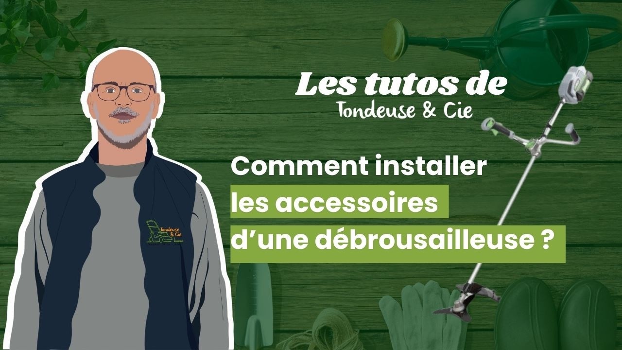 Comment monter la lame et les accessoires d’une débroussailleuse ?