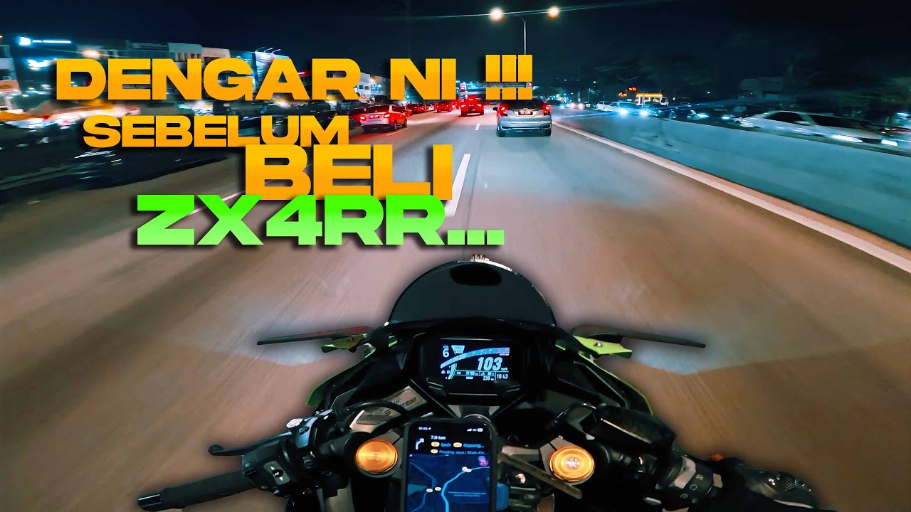 PATUT KE KORANG UPGRADE KE ZX4RR ? | KAWASAKI ZX25R | INSTA360 ACE PRO | 4K