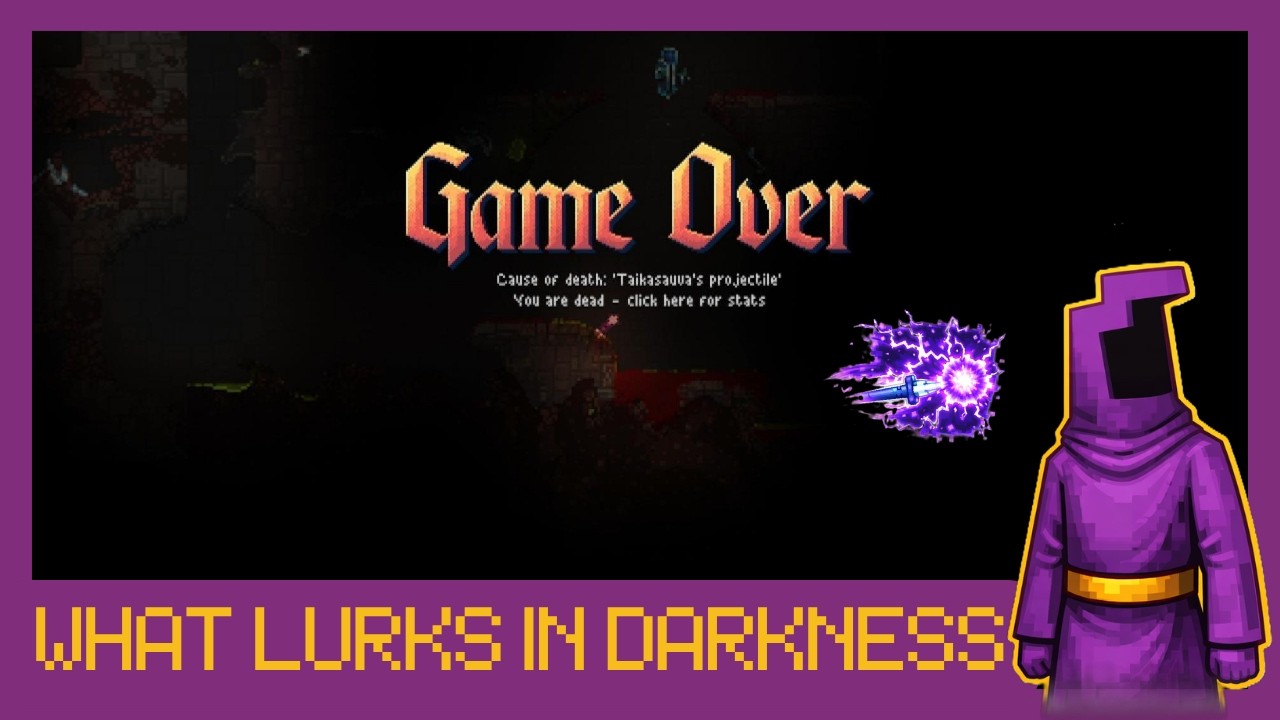 #6 Noita run failed - Cause of Death: 'Taikasavva's projectile'