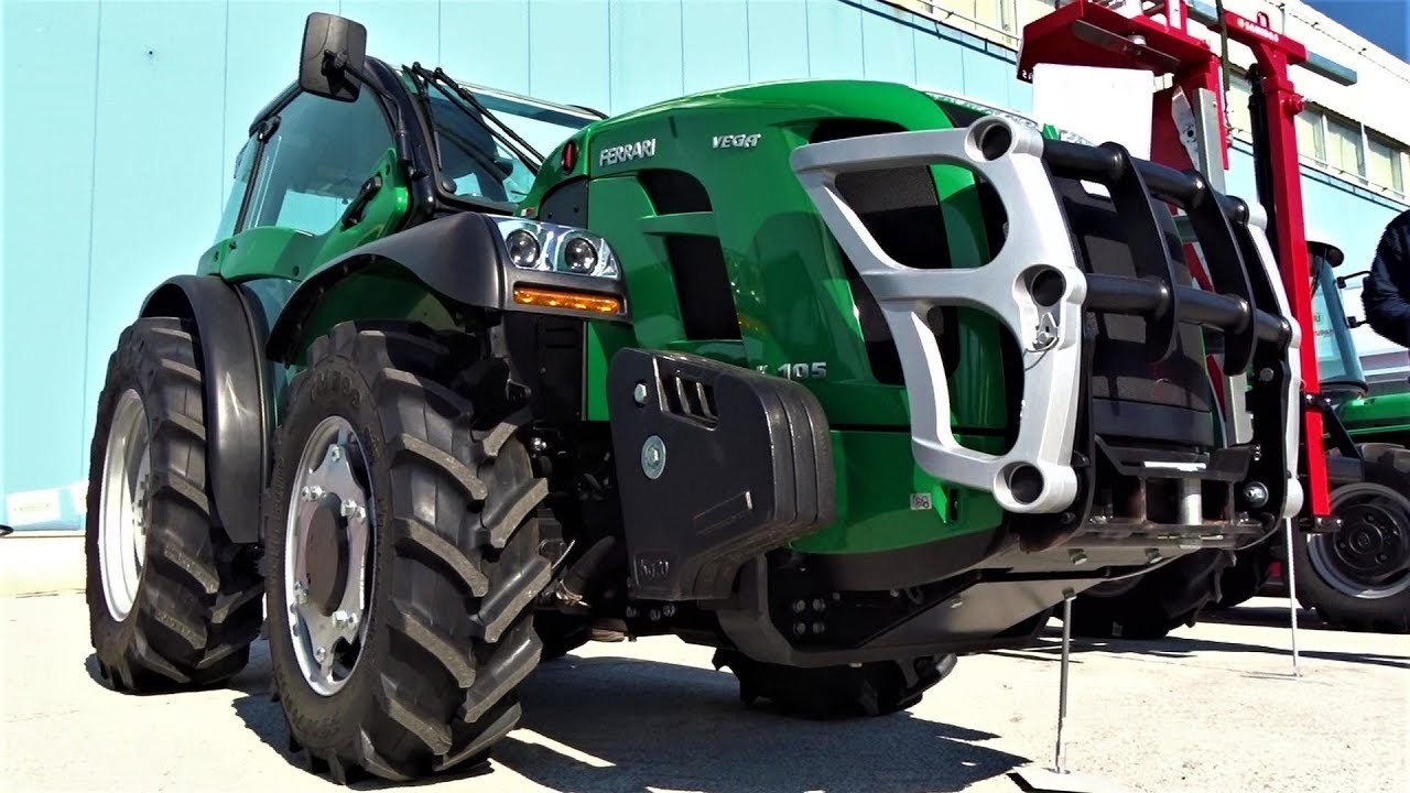 Ferrari Tractors Demonstration - Interior, Exterior, Walkaround - Agra Expo
