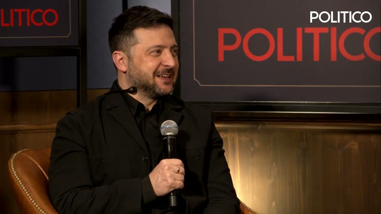 President Zelenskyy sits down with POLITICO on the war in Ukraine | POLITICO