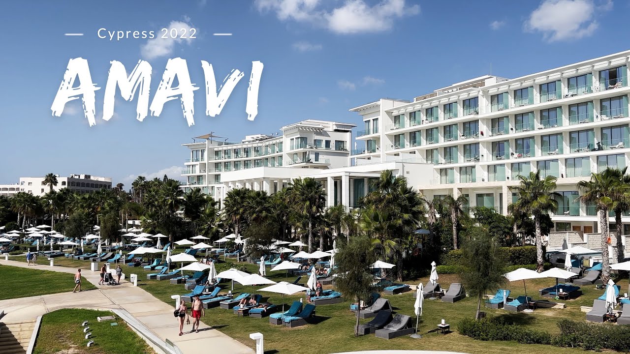 Amavi Hotel Paphos Cyprus October 22 4k