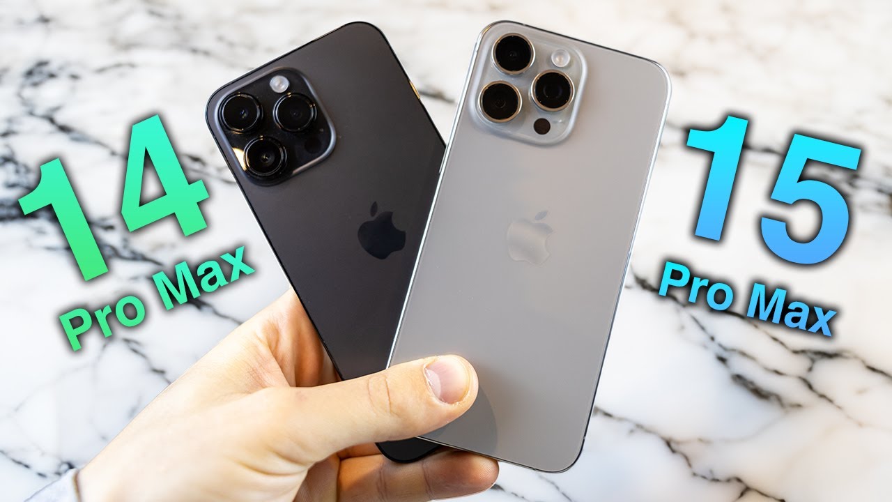 iPhone 15 Pro Max vs iPhone 14 Pro Max CAMERA TEST!