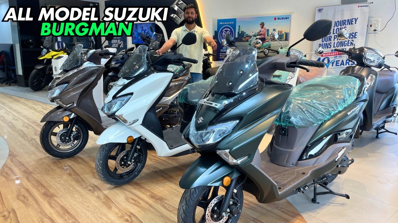 All Suzuki Burgman Street EX 125 All Model Detailed Review | Full Compression