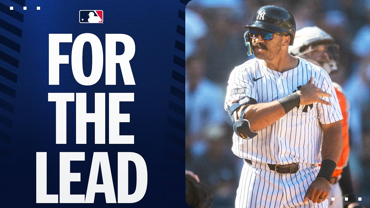 Trent Grisham LAUNCHES a homer to the SECOND DECK to give the Yankees the lead (with a BAT FLIP)! 😤