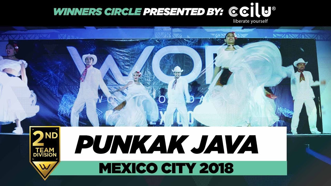 PUNKAK JAVA | 2nd Place Team Division | Winners Circle | World of Dance Mexico City 2018 | #WODMX18