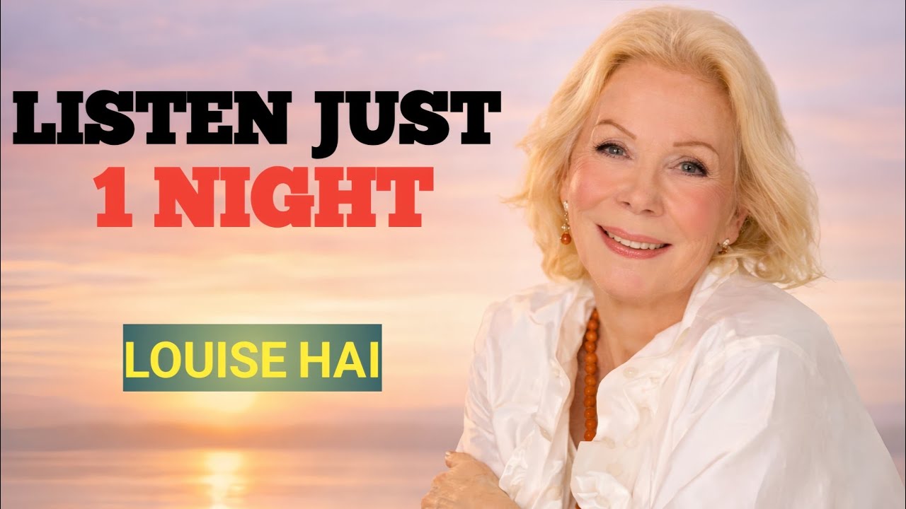 Louise hai.Listen Just One Night Before Sleep — Healing Affirmations for Deep Peace