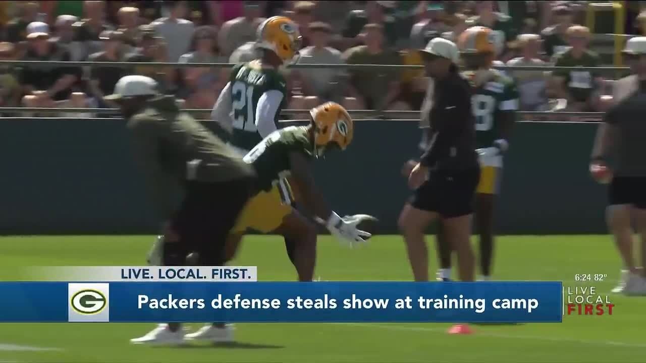 #Defense steals show at first day of #Packers Training Camp
