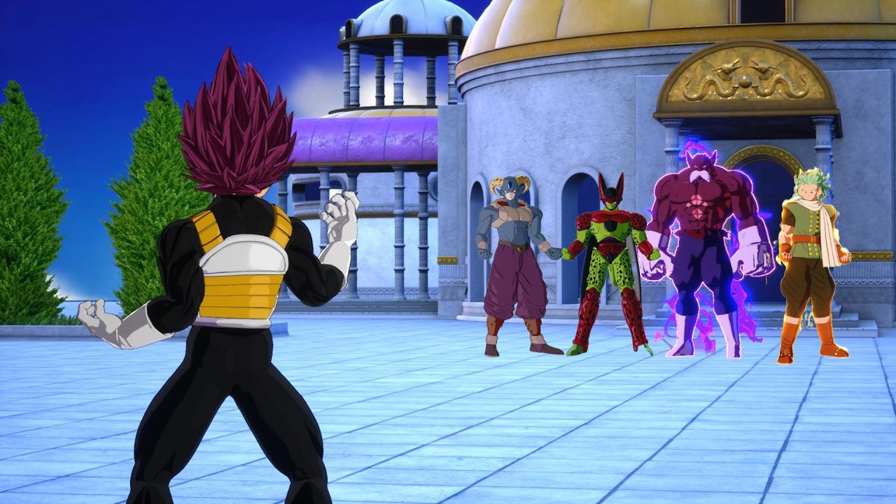 Vegeta Ultra Ego VS Super Villains! Dragon Ball Sparking Zero
