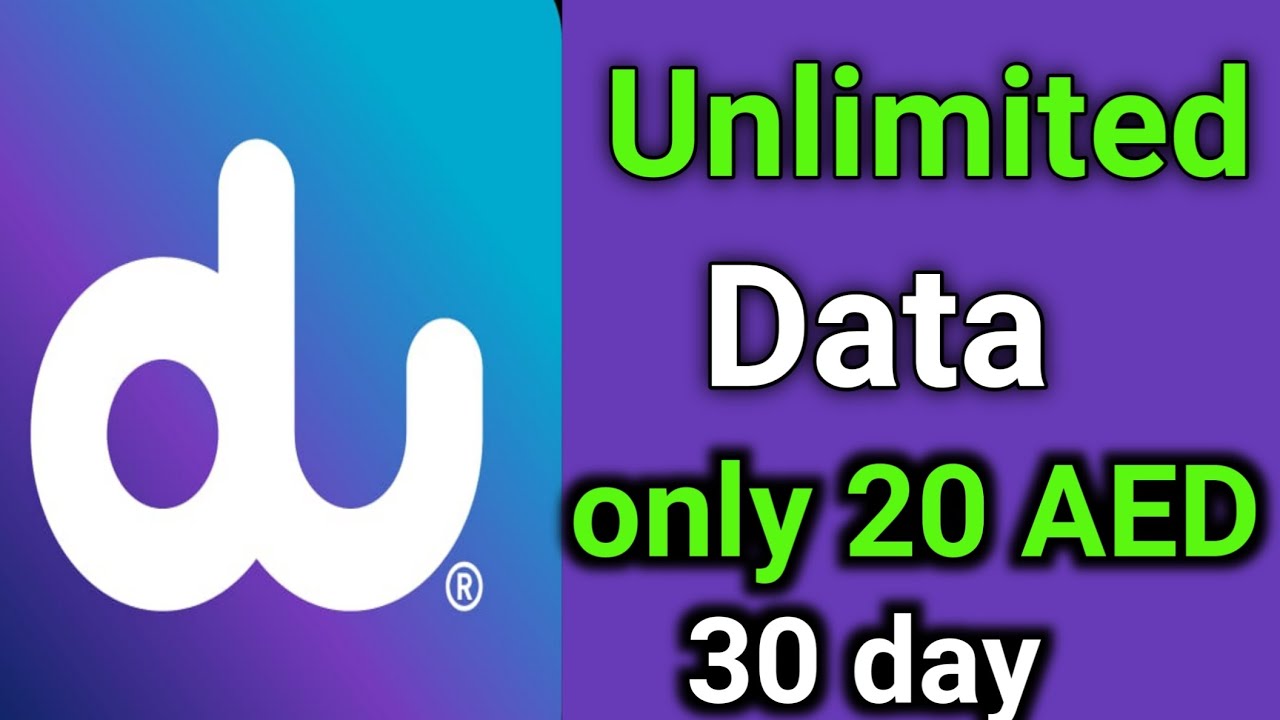 how to Get du sim unlimited Internet Package monthly?