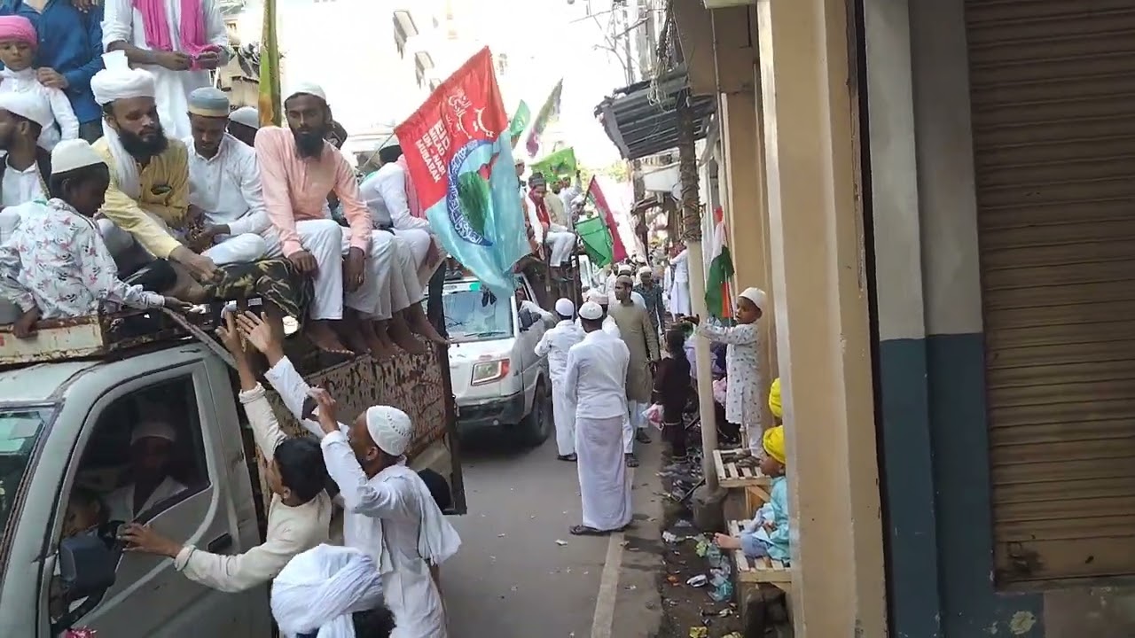 Jashn eid miladunnabi 12 Rabi ul awwal Banars juloos 2022 1444
