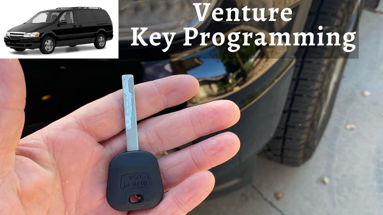 Как запрограммировать ключ зажигания Chevrolet Venture 1999-2005 своими руками с транспондером Ch...
