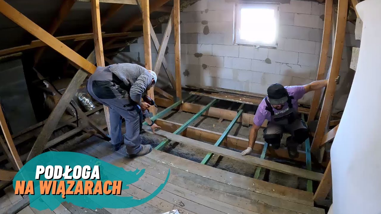 Robimy podłogę na poddaszu nieużytkowym