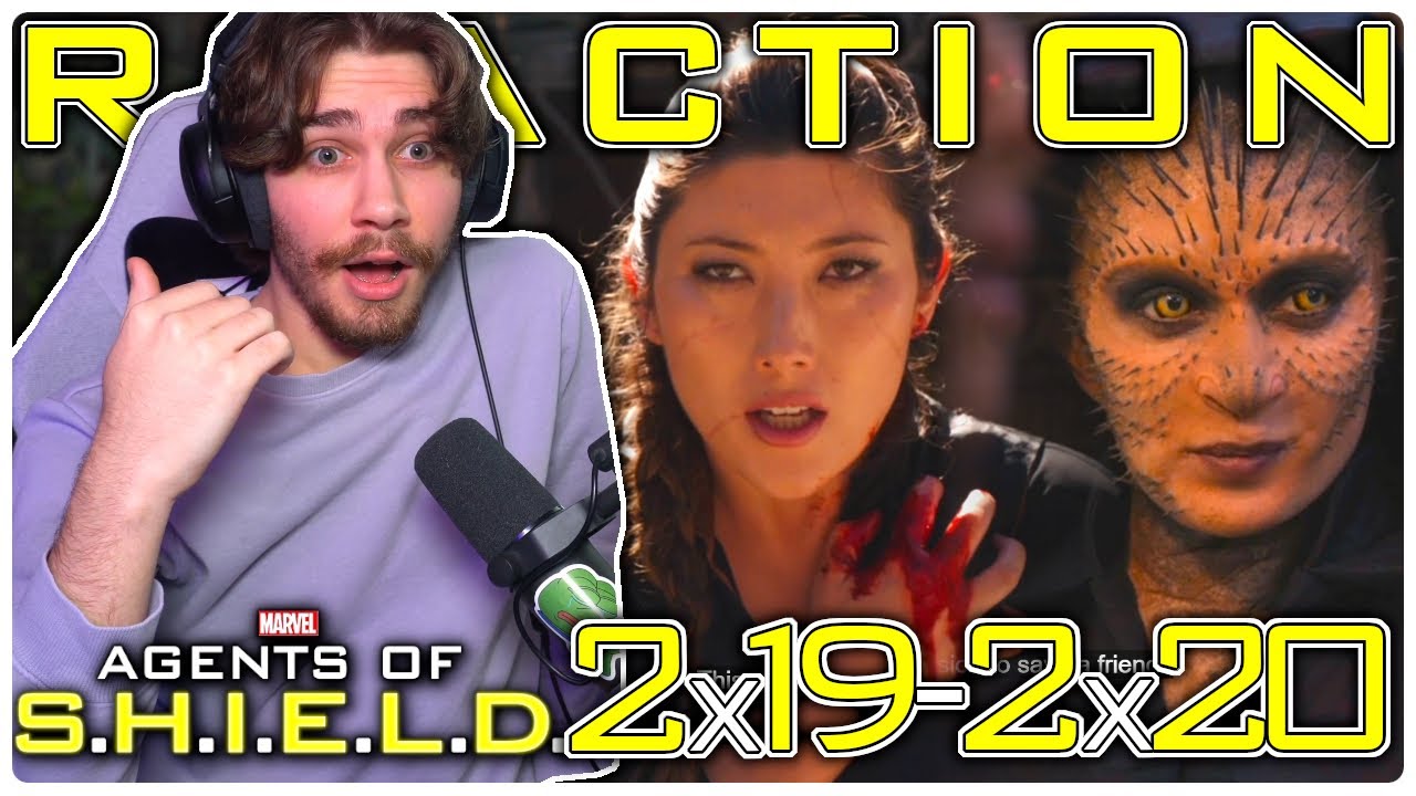 MCU FAN Watches Marvel's AGENTS OF SHIELD For The First Time Ever! | 2x19-2x20 REACTION!!