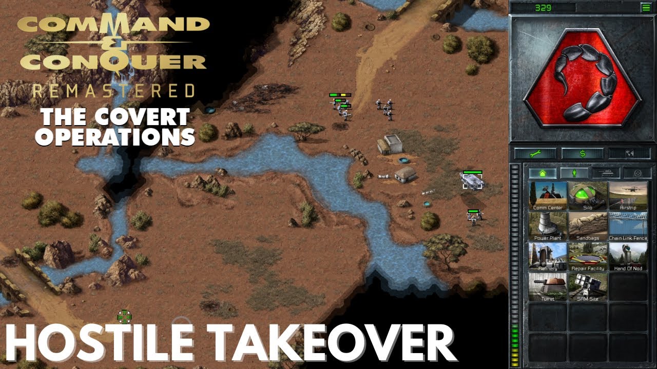 Command & Conquer Remastered — Тайные операции — Враждебный захват (сложный)