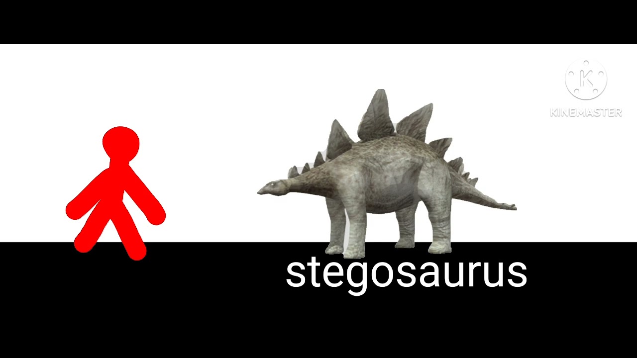 Animal dinosaur size comparison 