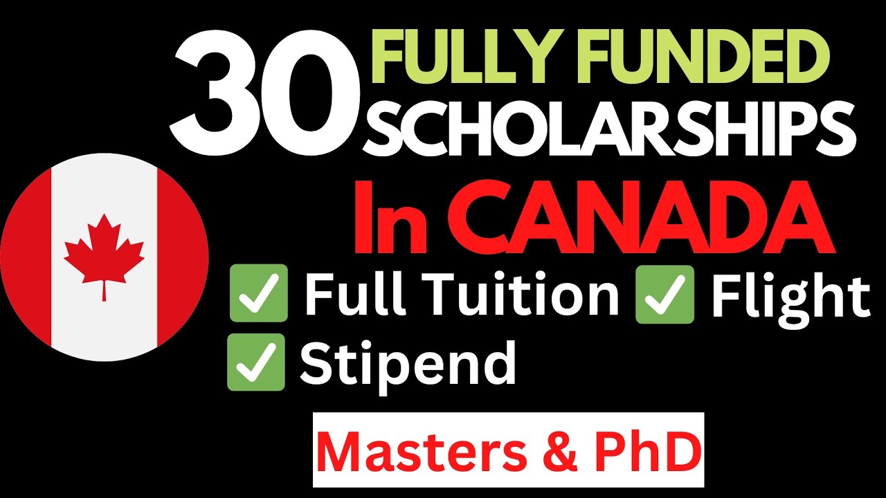 30 Masters Scholarships in Canada 2026 🇨🇦 | Fully Funded for International Students