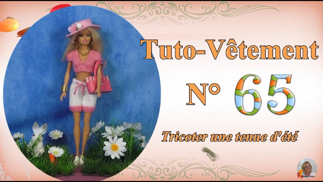 🥢 Tuto Vêtement N°65| 👗Tricoter une tenue d'été
