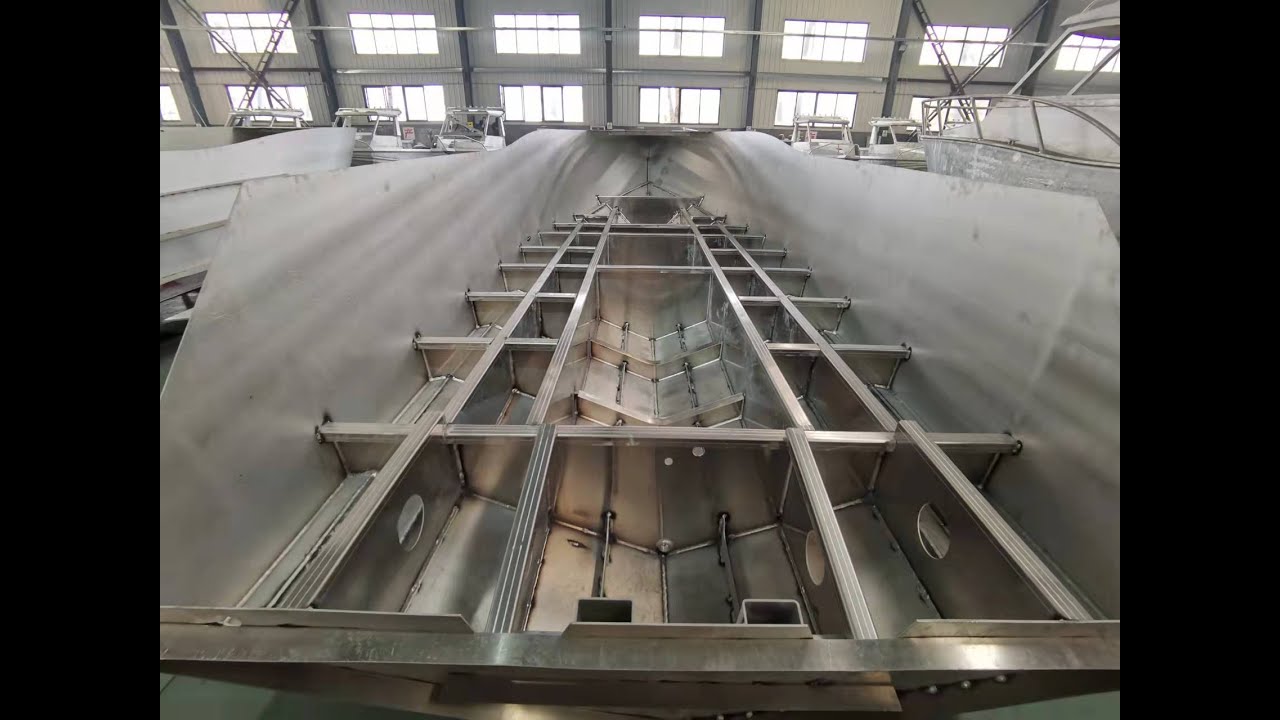 Gospel Boat Aluminium Hull Structure Details