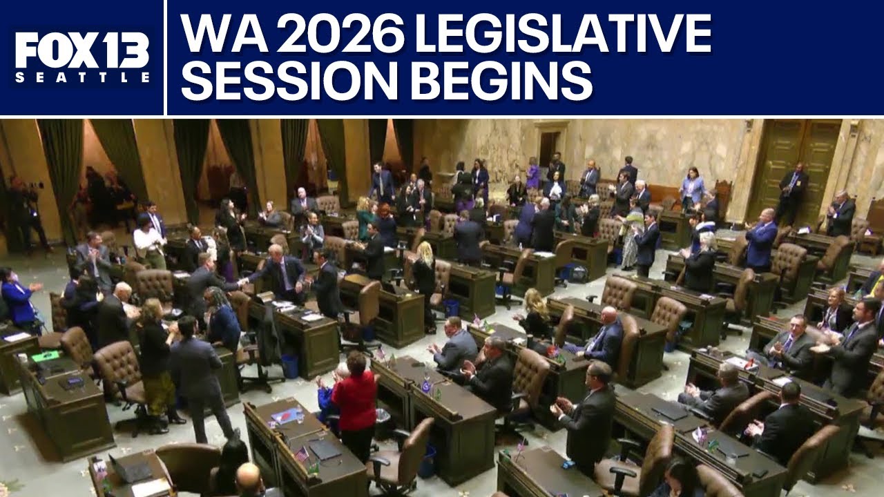 Washington lawmakers open 60-day session facing $2.3B budget shortfall