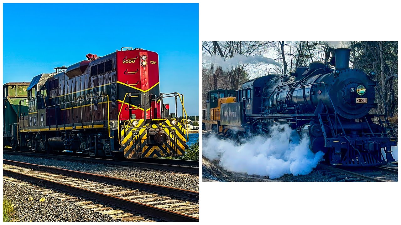 Short Railfanning Videos around New England