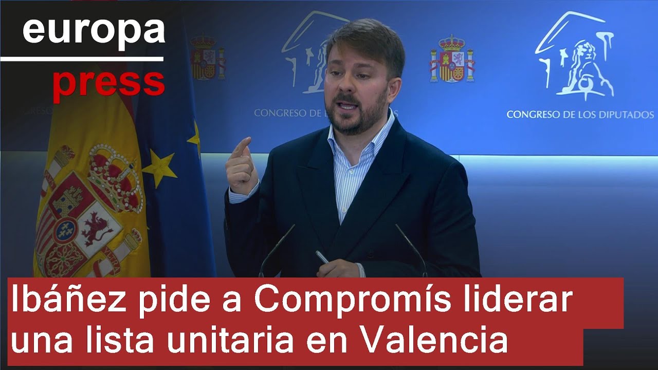 Ibáñez urge a Compromís a liderar una lista en Valencia que sume 