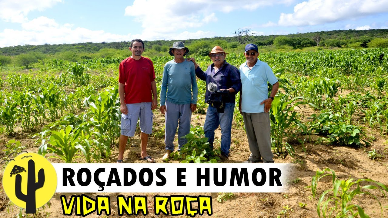 [VIDA NA ROÇA] Sítio Porteiras | NEGO ZÉ e Amigos mostram Roçados e contam muitos CAUSOS Humorados 🌵