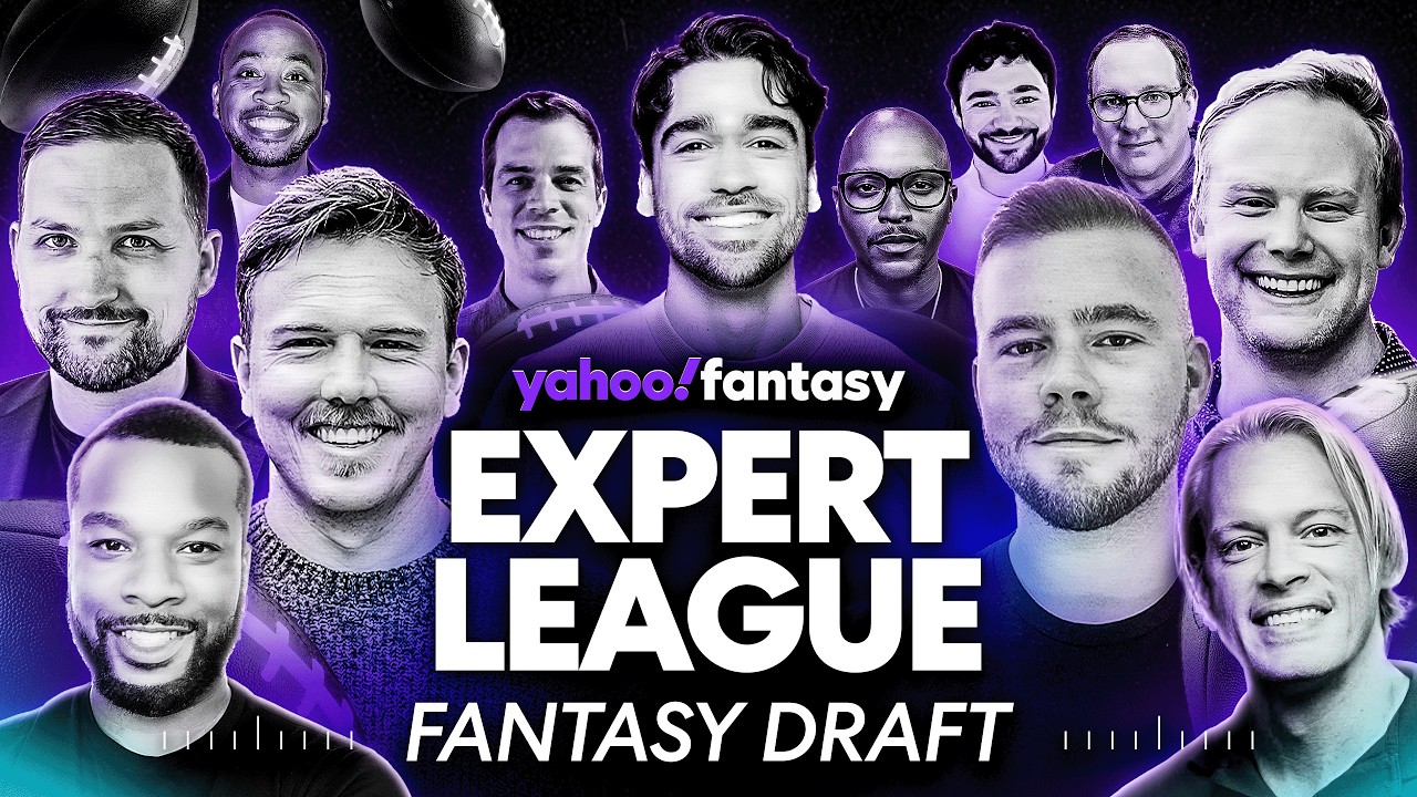 Yahoo Fantasy Expert League LIVE Draft Stream