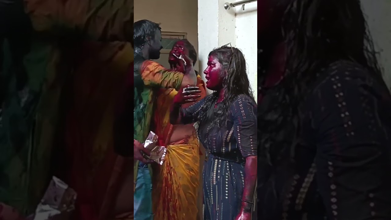 Desi Village Holi
