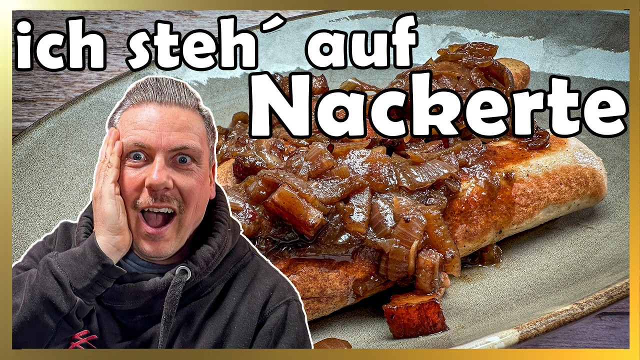 Nackerte mit dem gewissen Kick | Wollwürste mit Zwiebelsauce |  @MGBBQ
