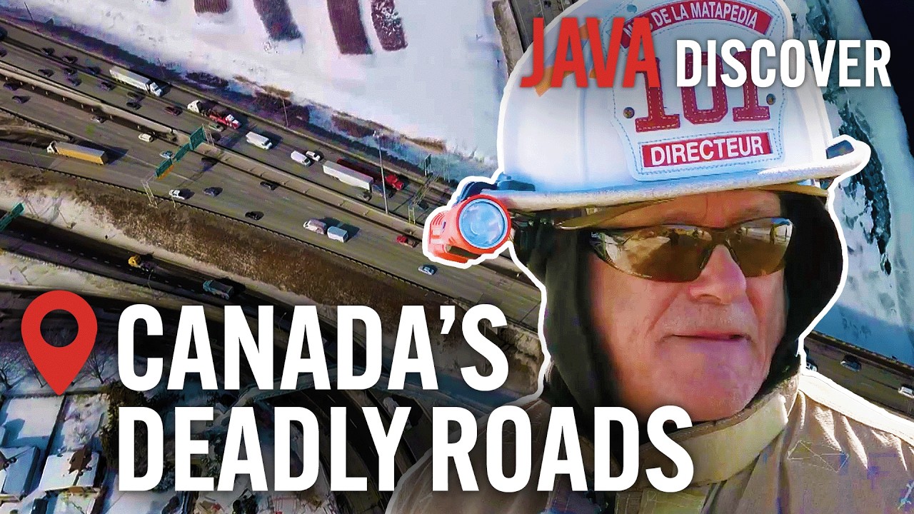 Canada&rsquo;s Most Dangerous Road: Black Ice and Pile-Ups on Route 132 | Documentary