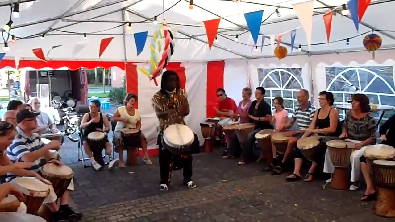 Djembee workshop buurtfeest oudorperpolder deel 2