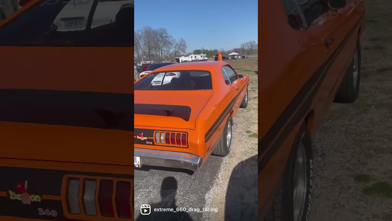 &lsquo;71 Dodge Demon Drag Car #shorts #short #dodgedemon #dragrace #dragcar #cars