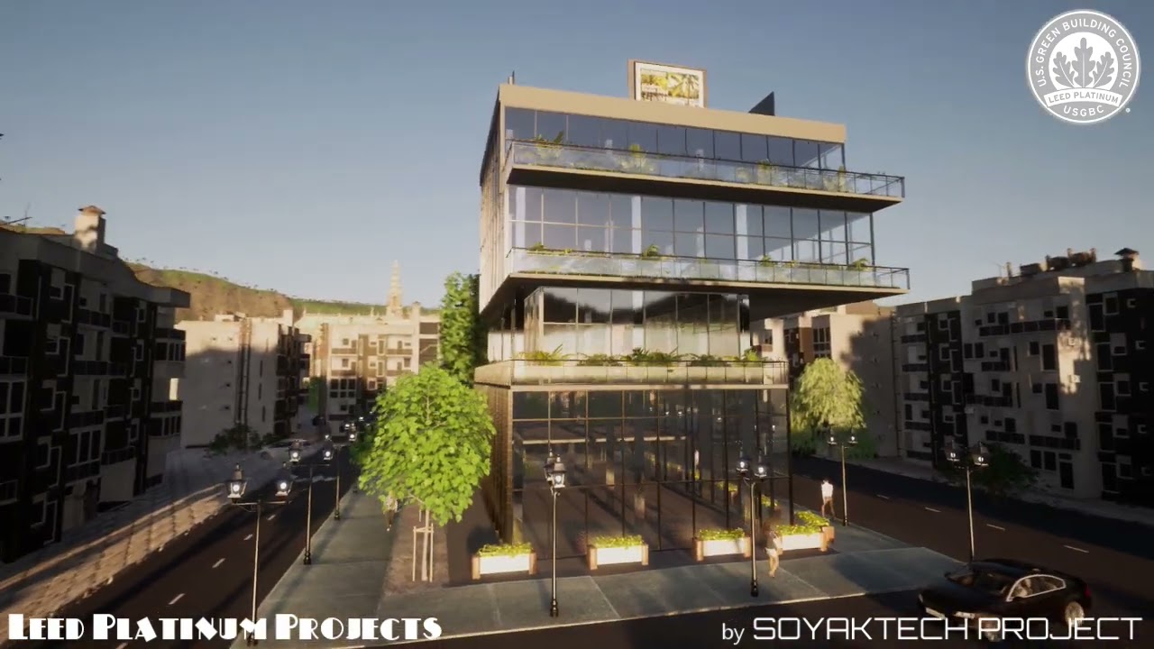 Leed Platinum Project Architectural Visualization