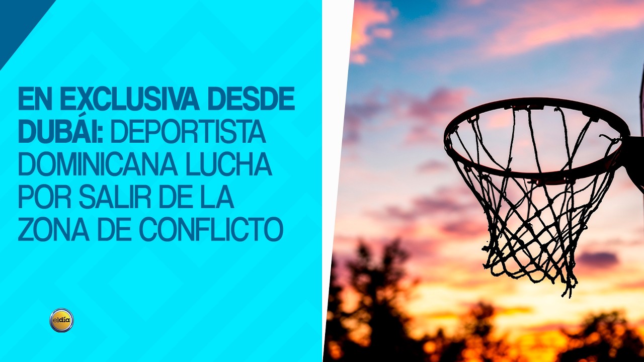 En exclusiva desde Dubái: Deportista dominicana lucha por salir de la zona de conflicto