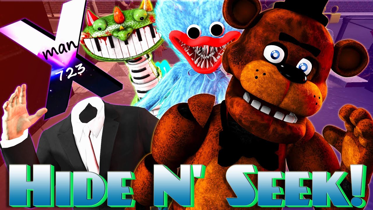Pill Pack Hide N' Seek 8! ~ Gmod Poppy Playtime [w/ Xman723 and Friends!]