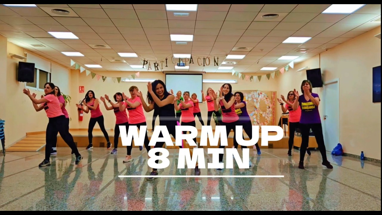 WARM UP 8 MIN ZUMBA MUY FÁCIL #warmup #cardio #easy #baile