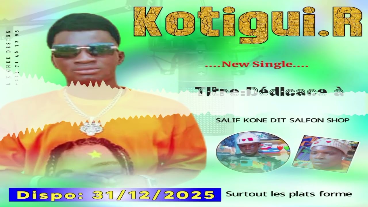 R KOTIGU OFFICIEL ♥️🎤♥️ DÉDICACE SALFON SHOP PROD KEN 2025