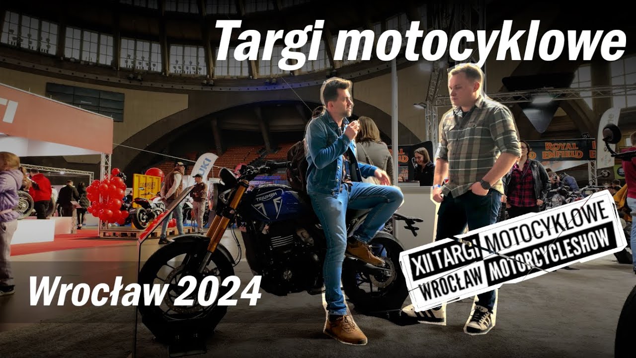 Targi Motocyklowe Wrocław 2024. Przeglądamy nowości, oceniamy, planujemy testy na kolejny sezon.