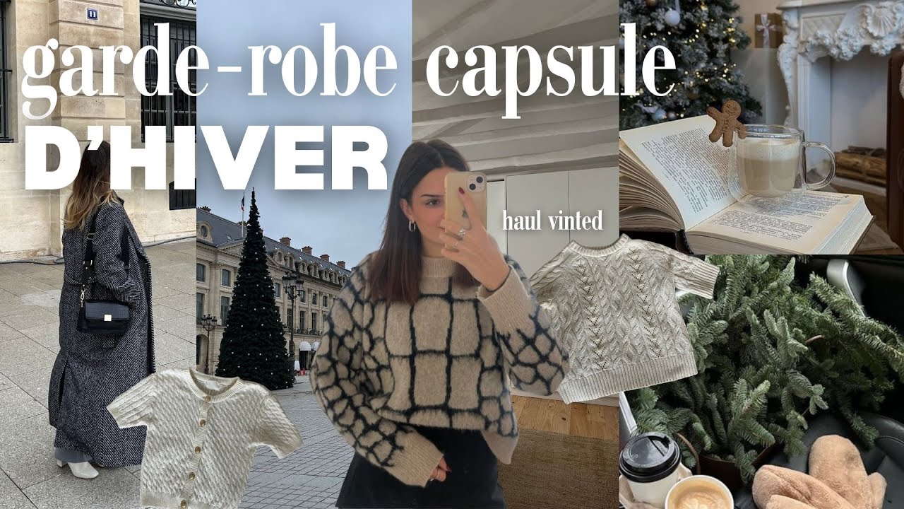 *énorme* HAUL VINTED & VIDE-GRENIERS ❄️ | ma garde-robe capsule pour cet automne / hiver 2024 ☕️